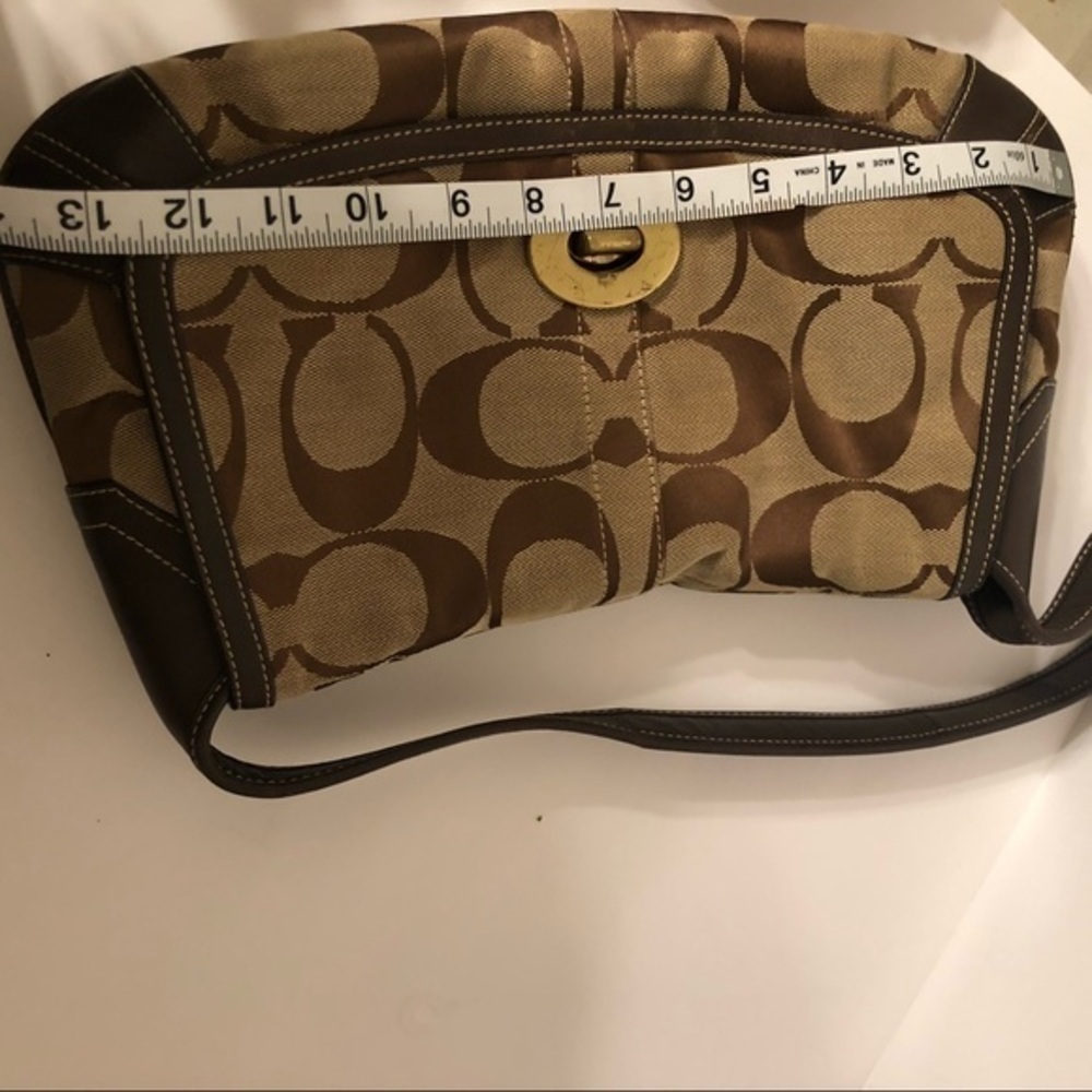 COACH 11257 ergo brown signature c hobo bag vintage y2k rare - Picture 7 of 16